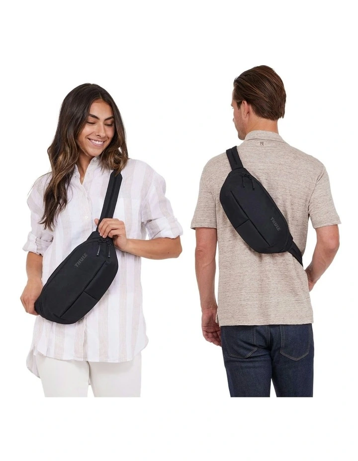 Subterra Travel Sling Bag in Black image 2