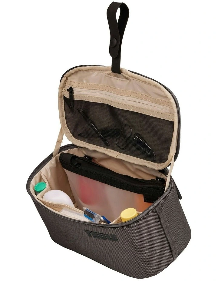 Subterra Wipeable Toiletry Bag in Vetiver Gray image 2