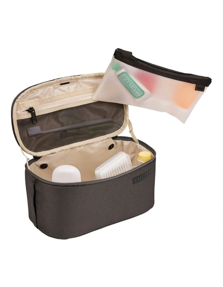 Subterra Wipeable Toiletry Bag in Vetiver Gray image 3