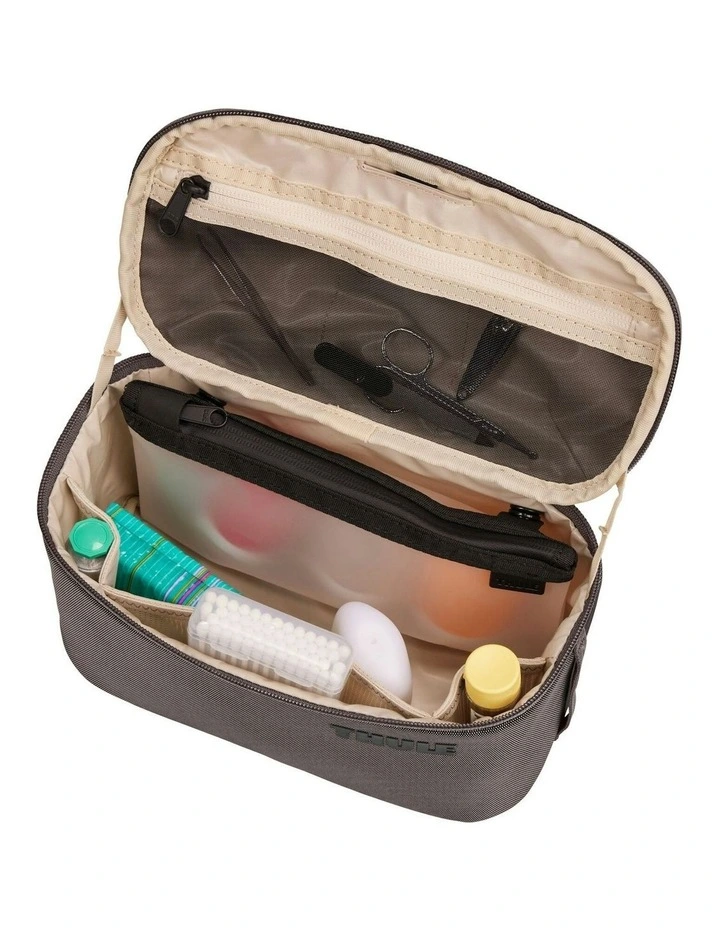Subterra Wipeable Toiletry Bag in Vetiver Gray image 4