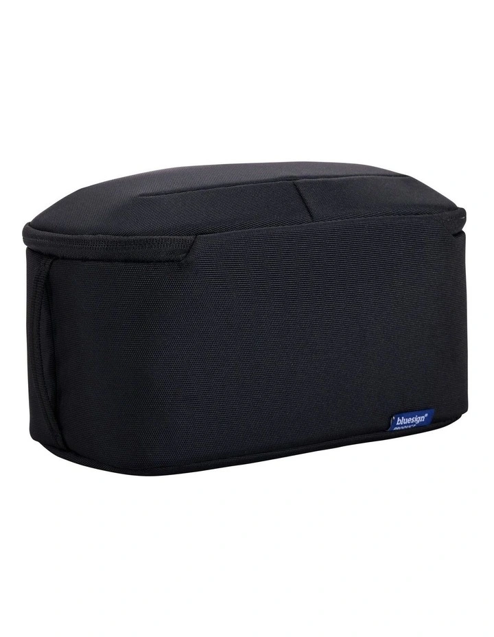 Subterra Wipeable Toiletry Bag in Black image 2