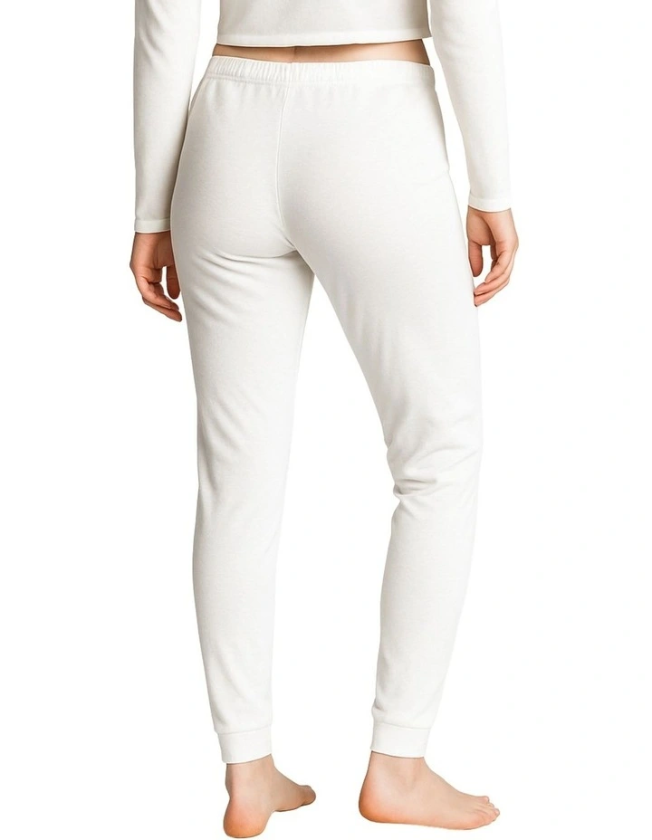 Long Janes John Thermal Pants in Beige image 2