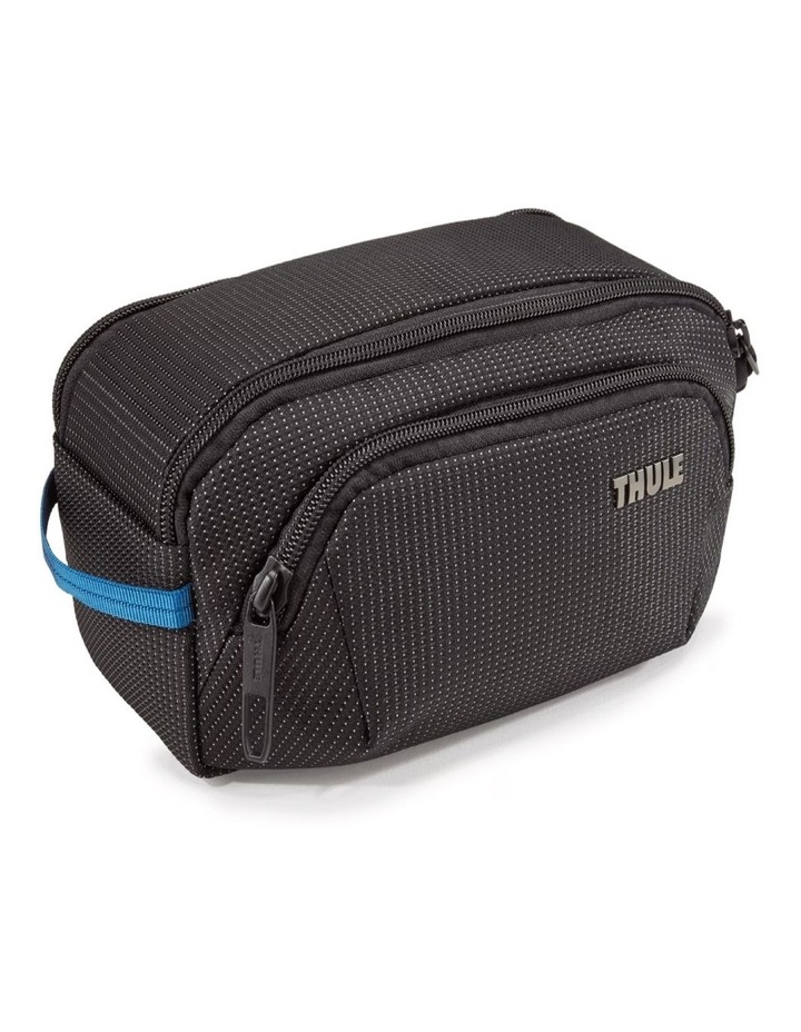 Crossover Toiletry Travel Bag in Black image 1