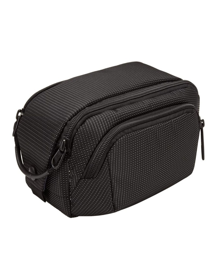 Crossover Toiletry Travel Bag in Black image 2