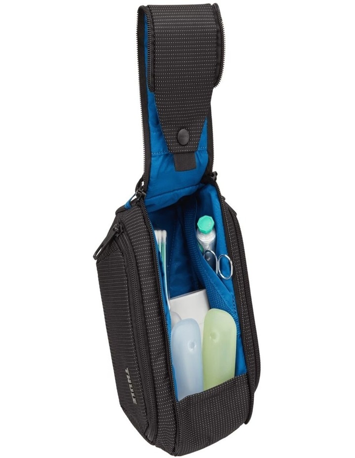 Crossover Toiletry Travel Bag in Black image 3
