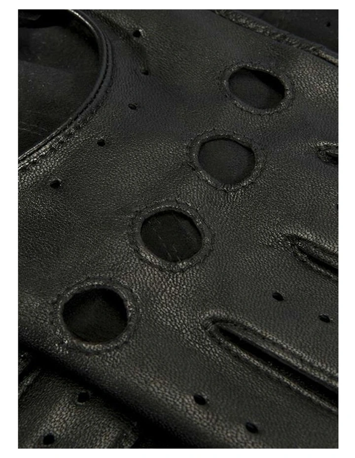 Silverstone Touchscreen Driving Gloves in Black image 2