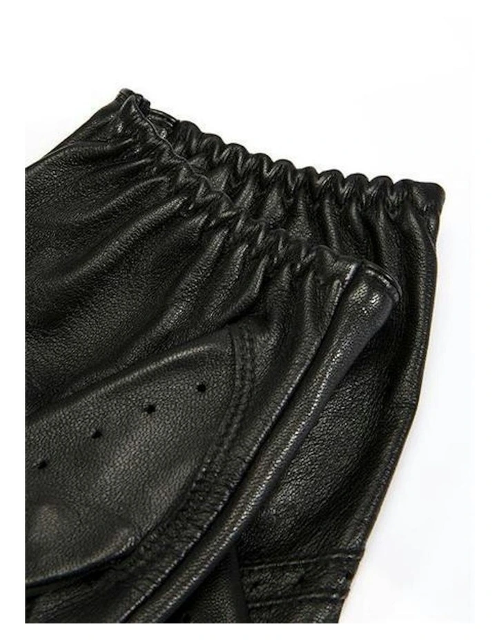 Silverstone Touchscreen Driving Gloves in Black image 3