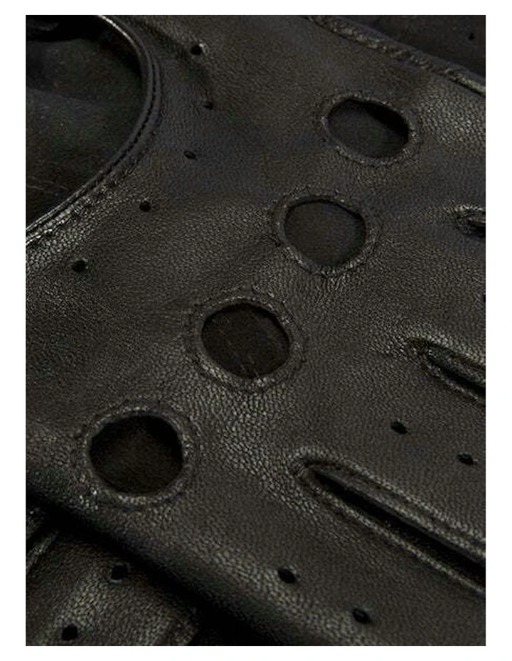 Silverstone Touchscreen Driving Gloves in Black/Berry image 4