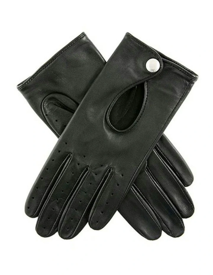 Thruxton Leather Driving Gloves in Black image 1