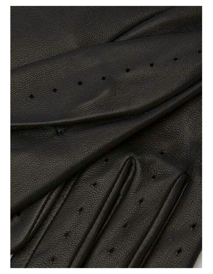 Thruxton Leather Driving Gloves in Black image 4