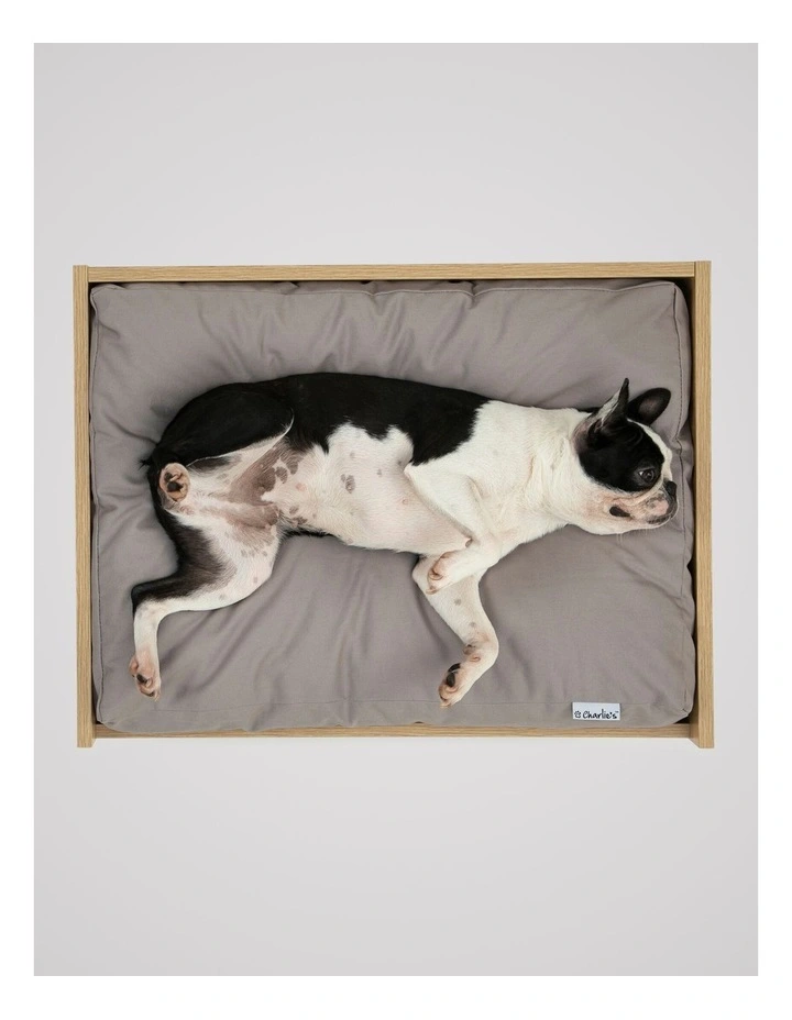 Scandi Elevated Bed 6448.825.4cm in Natural/Grey image 3