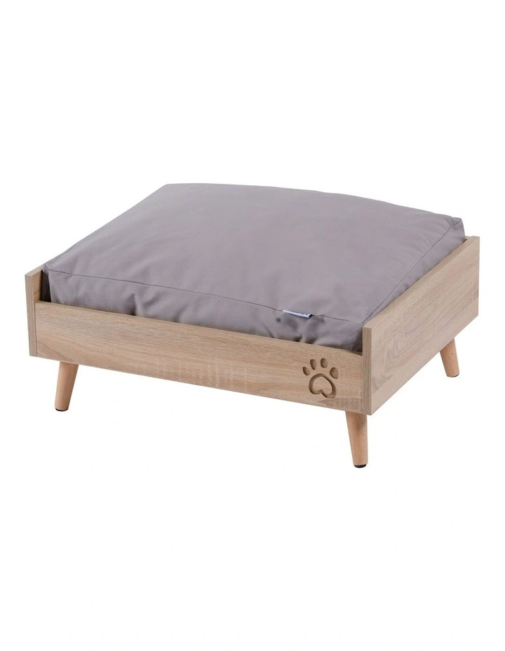 Scandi Elevated Bed 6448.825.4cm in Natural/Grey image 5