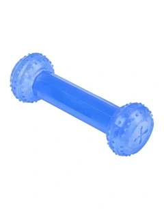 Freezy Dog Toy Dumbbell 16x5.5cm in Blue
