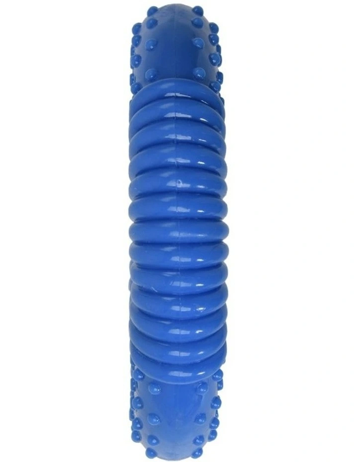 Thirst-Quencher Donut Dog Toy 10.5cm in Blue image 3