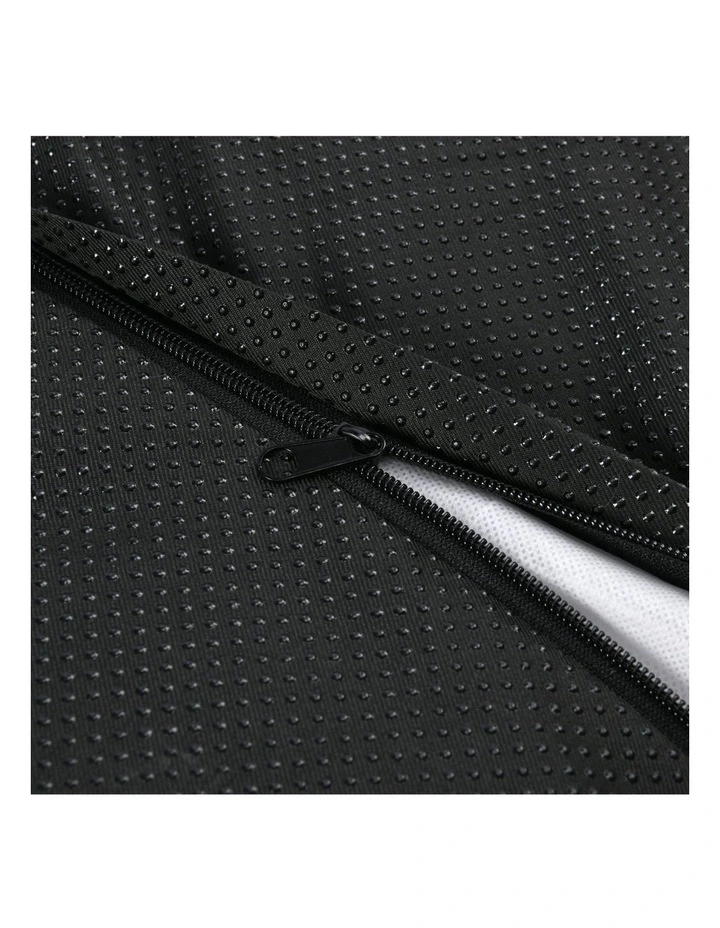 Shaggy Faux Fur Round Calming Dog Bed in Cream image 3