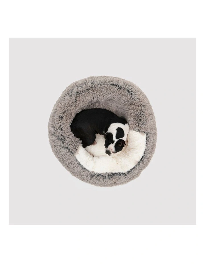 Hooded Snookie Dog Bed in Grey image 5