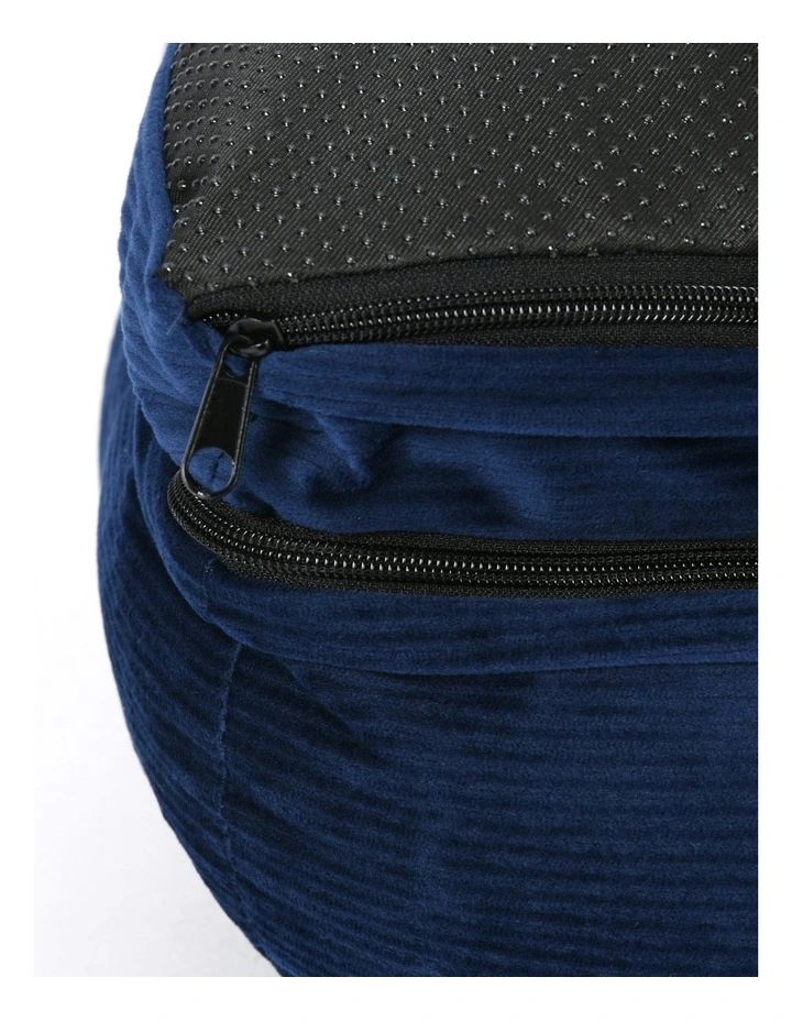 Corduroy Dog Sofa Bed in Navy image 6