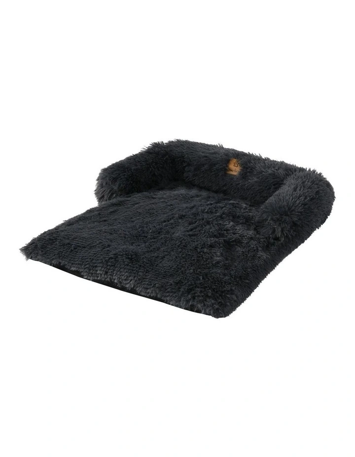 Sofa Protector Calming Dog Bed in Charcoal image 6