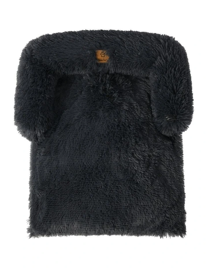 Sofa Protector Calming Dog Bed in Charcoal image 7