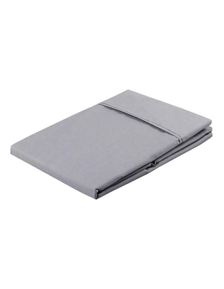 250TC Plain Dyed Body Pillowcase 48x150cm in Vapour image 2