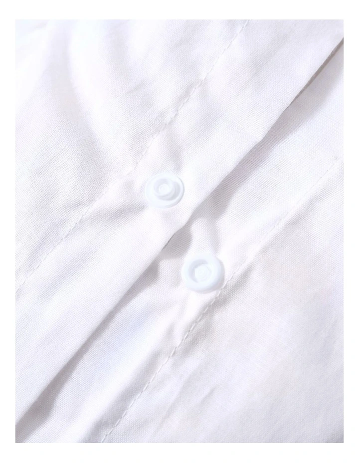 Tufted Washed Vintage Cotton Quilt Cover Set in Evie image 6