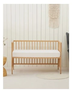 Bamboo Terry Cot Waterproof Mattress Protector Standard in White