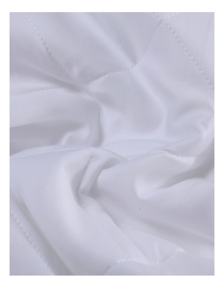 Tencel Standard Protector Pillow in White image 4
