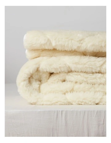 Imperial Luxury 2 Layer Reversible Washable Australian Wool Underblanket