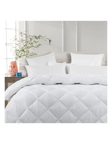 All Season Microfibre Quilt in White