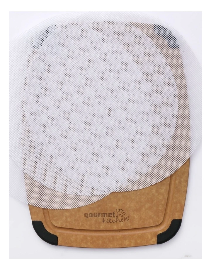 Silicone Steaming Mat For Steamer Basket Set Of 3 Round 30cm in White image 4