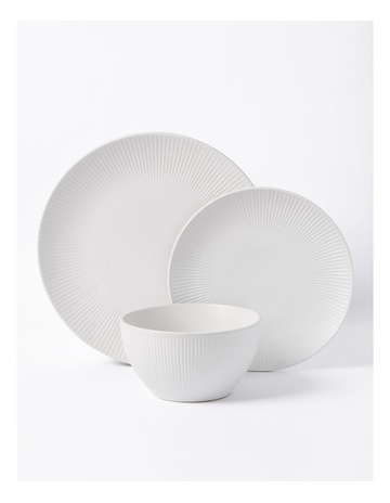 Aldi Ribbed Dinner Set