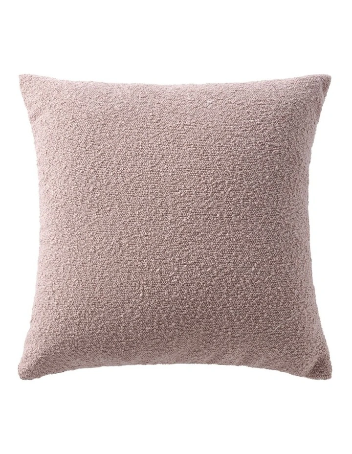 Blake Boucle Cushion 50x50cm in Blush image 1