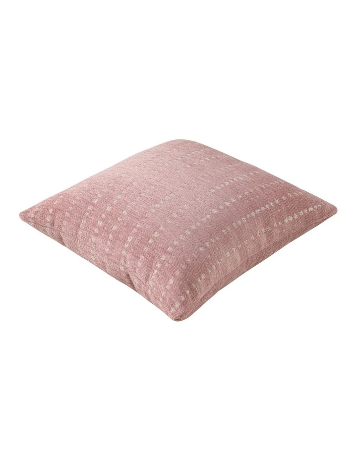Antalyo Chenille Cushion 45x45cm in Pink image 3