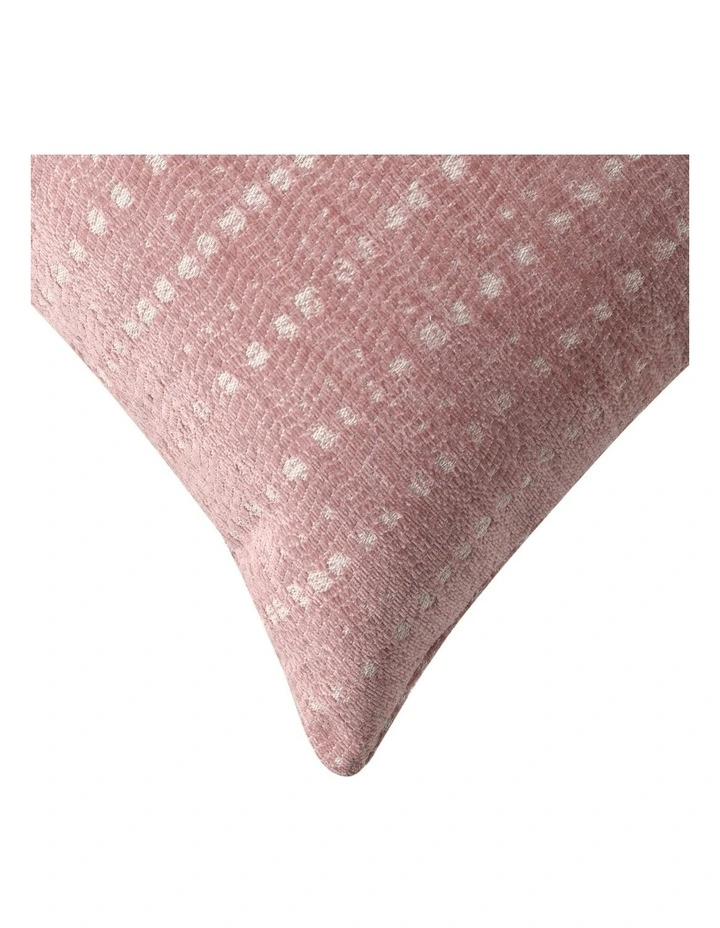 Antalyo Chenille Cushion 45x45cm in Pink image 4