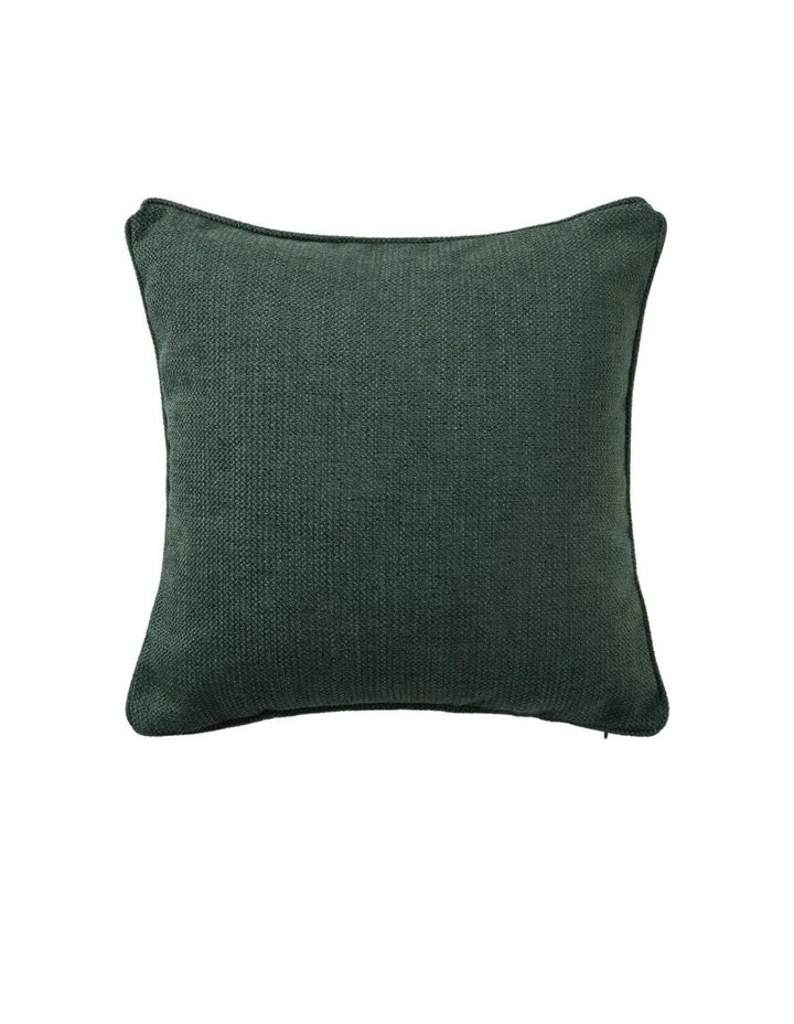 Bellanger Chenille Cushion 45x45cm in Jade image 1