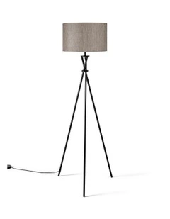Lighting Tripod Floor Lamp in Grey