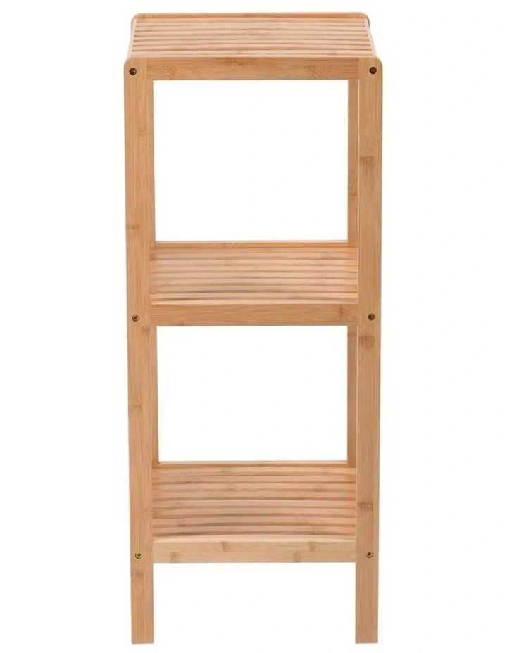 Vivonne Bamboo Shelf 3-Tier 34x33x80cm in Natural image 4
