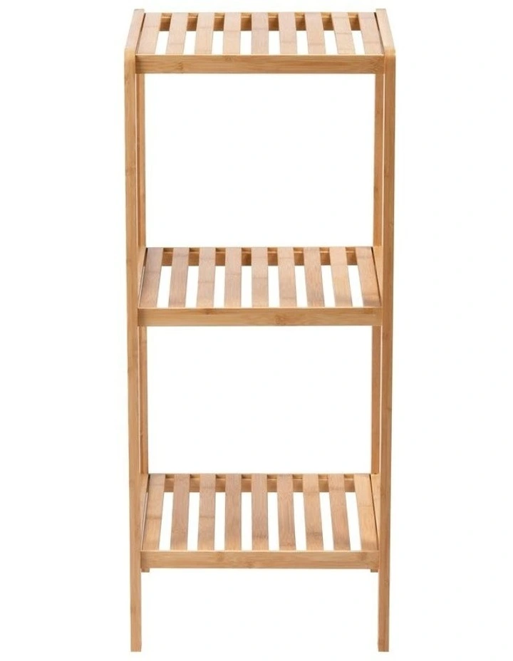 Vivonne Bamboo Shelf 3-Tier 34x33x80cm in Natural image 6