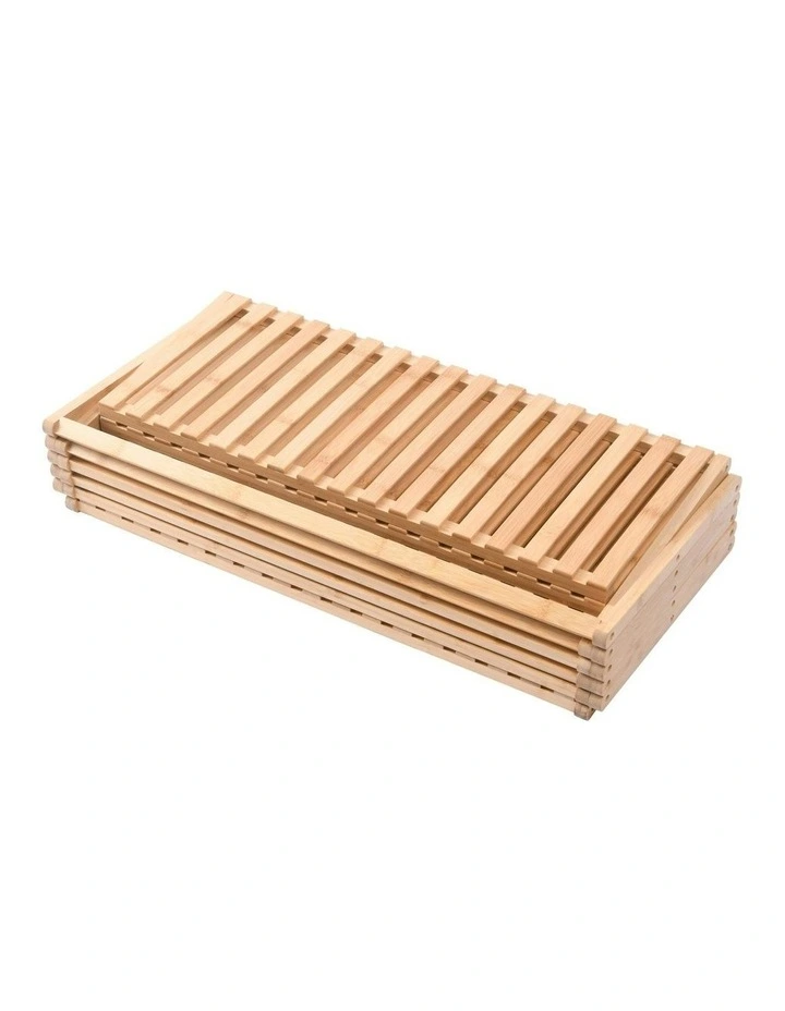 Vivonne Bamboo Shoe Rack 6-Tier 103x70x27.5cm in Natural image 5