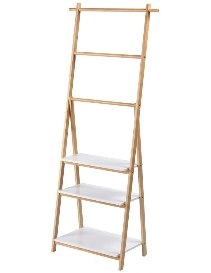 Takara Kusa Natural Bamboo Shelf & Rack Bathroom Organiser 3-Tier in ...