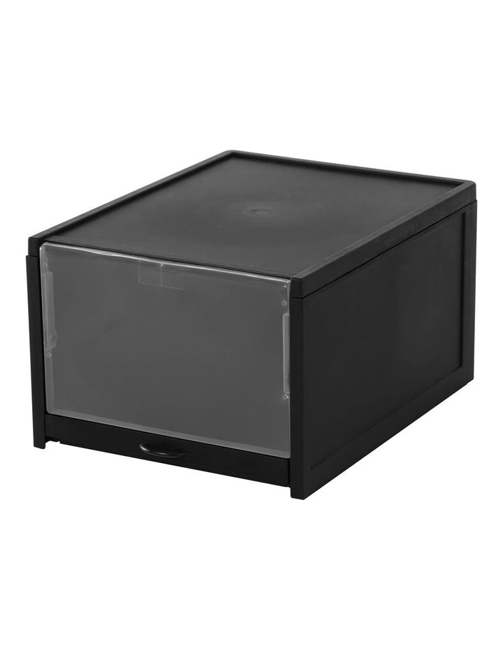 Stackable Shoe Organiser 5 Piece in Black image 1
