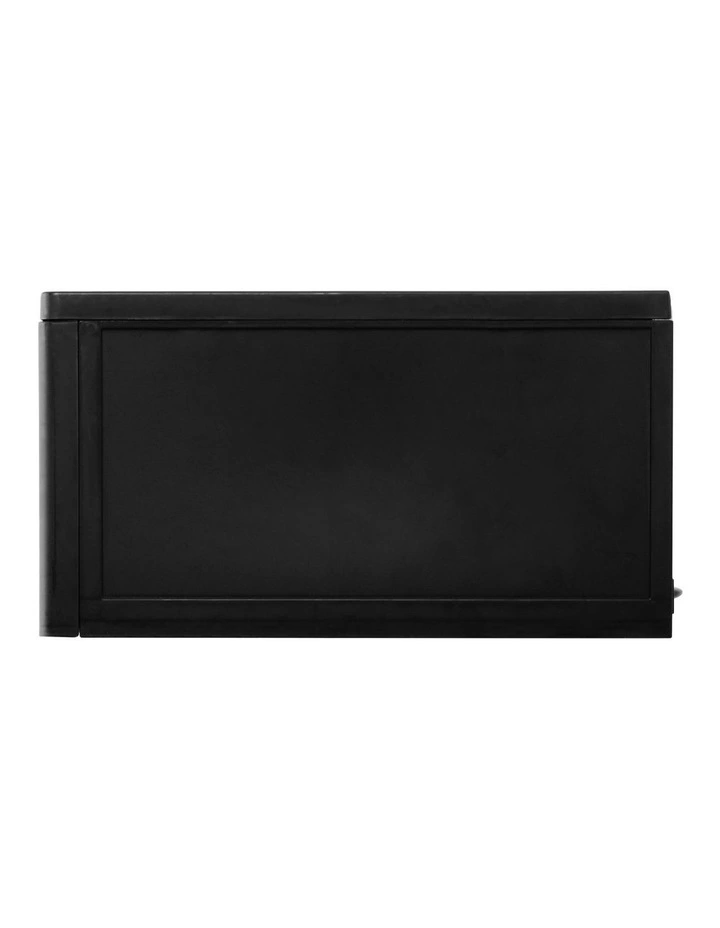 Stackable Shoe Organiser 5 Piece in Black image 6