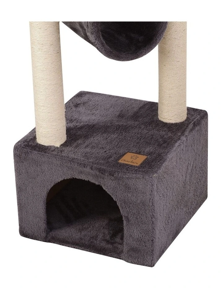 Condo Deluxe Cat Tree Scratching Post in Grey image 5