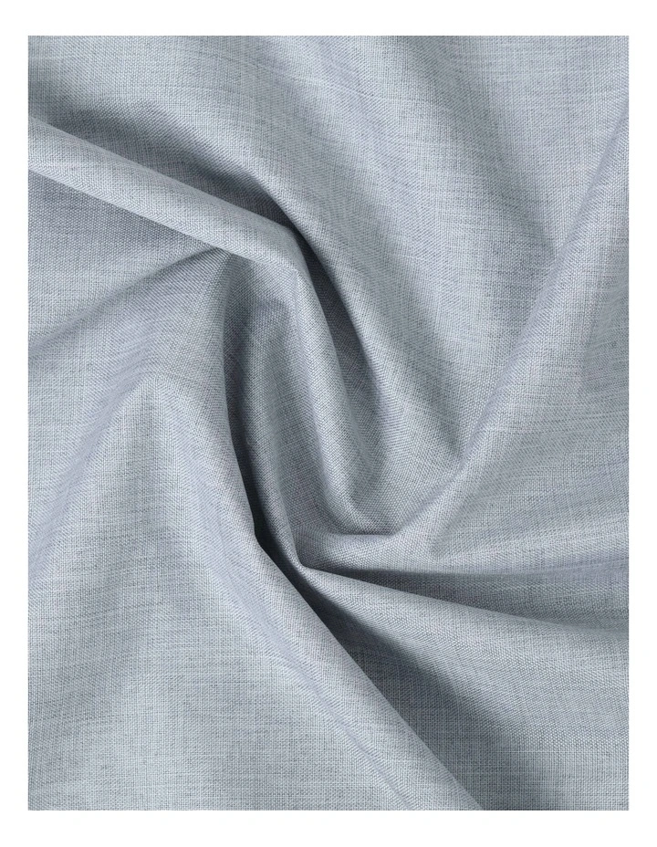 Blockout Eyelet Curtain Pair in Ocean Blue image 5