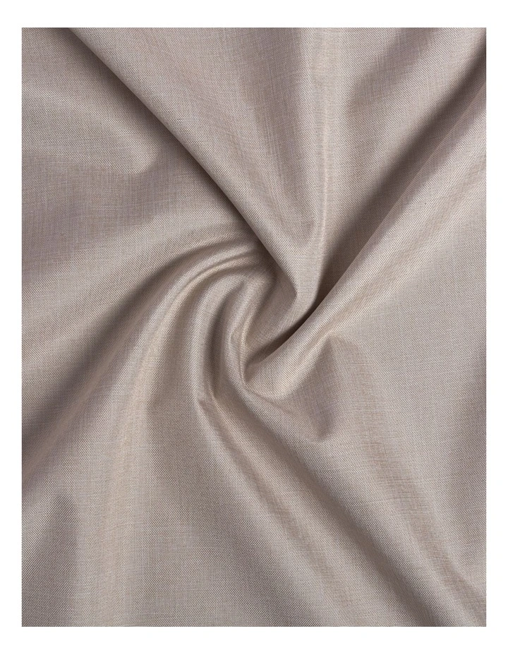 Blockout Eyelet Curtain Pair in Cinnamon image 5