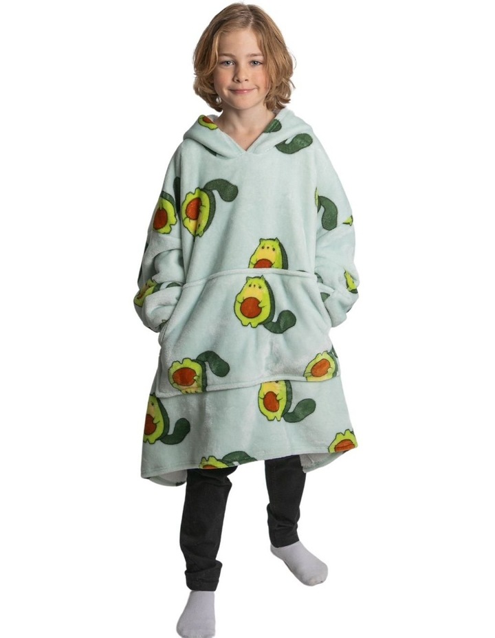 Avocato Giant Hoodie (12-14 Years) in Green
