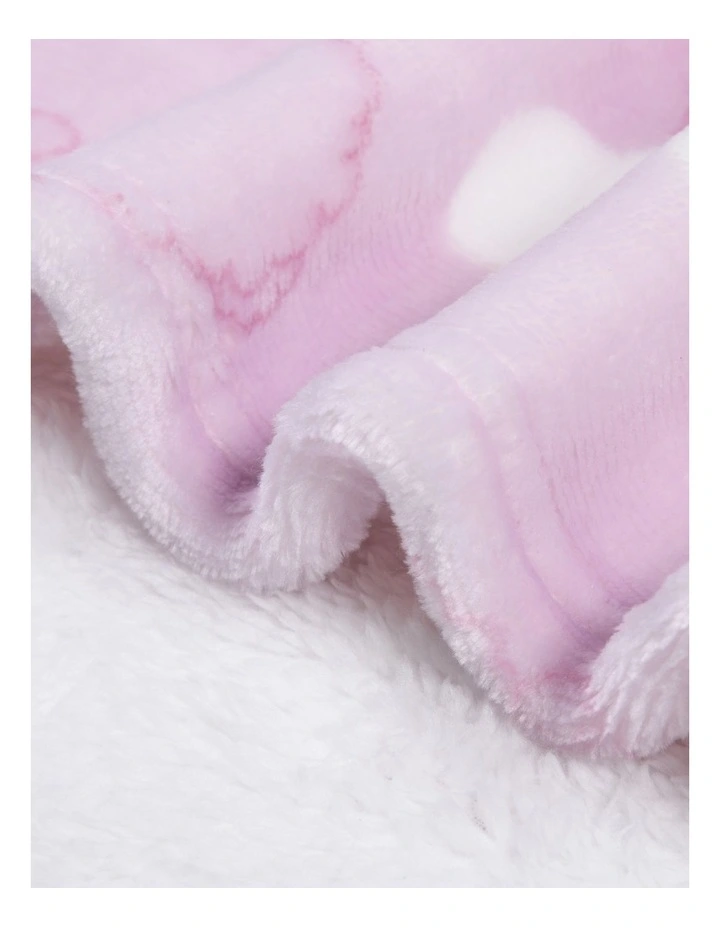 Llama Face Giant Hoodie (12-14 Years) 33x38x2cm in Light Pink image 7