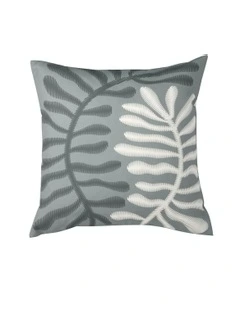Fennel Printed Outdoor Cushion 50 x 50cm in Sage