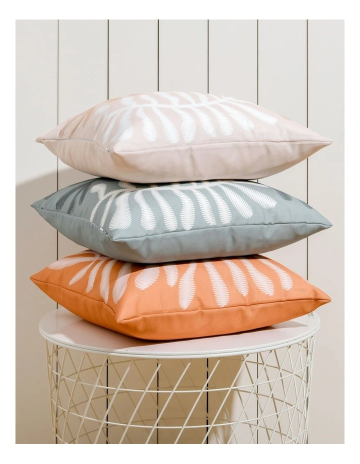 Fennel Printed Outdoor Cushion 50 x 50cm in Sage image 3