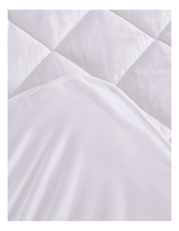 Healthguard Multizone Cotton Cover Quilted Electric Blanket in White image 7